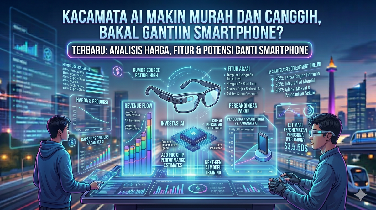 Kacamata AI Makin Murah dan Canggih, Bakal Gantiin Smartphone?
