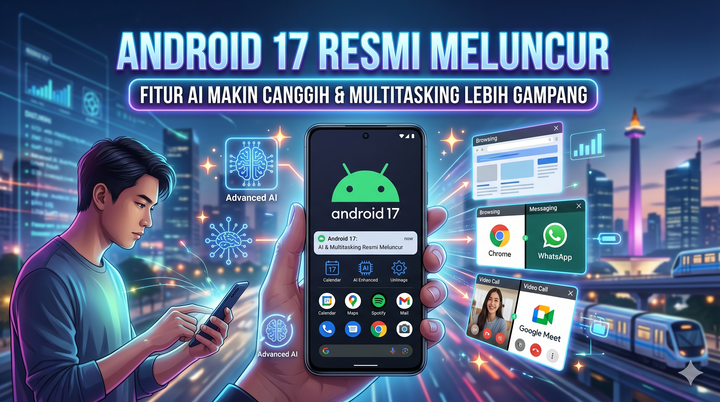 Android 17 Resmi Meluncur: Fitur AI Makin Canggih & Bikin Multitasking Lebih Gampang